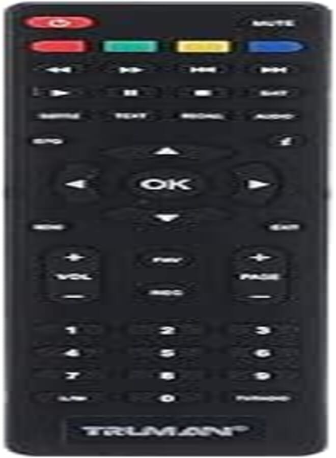 Truman Remote Control for Receivers - LM - Black